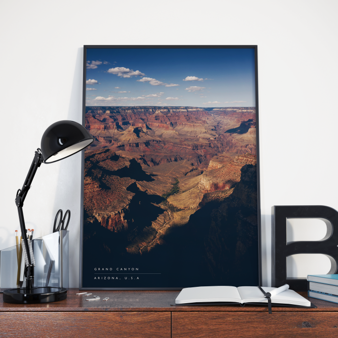 Grand Canyon National Park Poster Print Wall Art