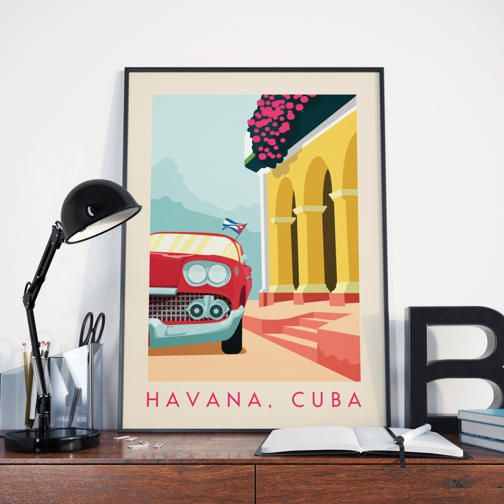 Havana Print Poster | igdprints.com