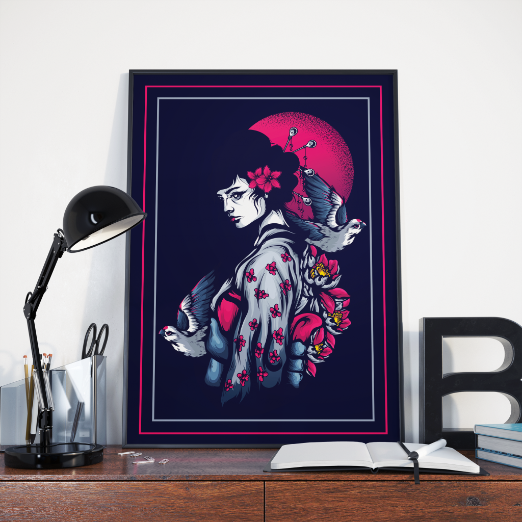 Geisha Print – igdprints.com