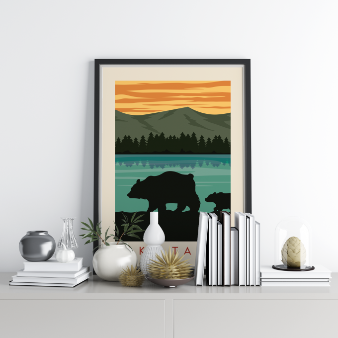 Lake Tahoe Poster Print Wall Art