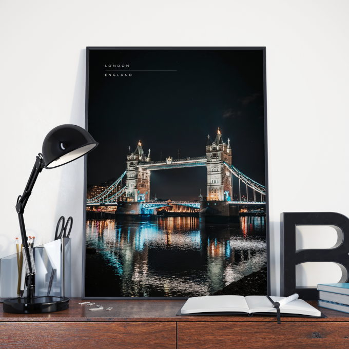 London Poster Print Wall Art