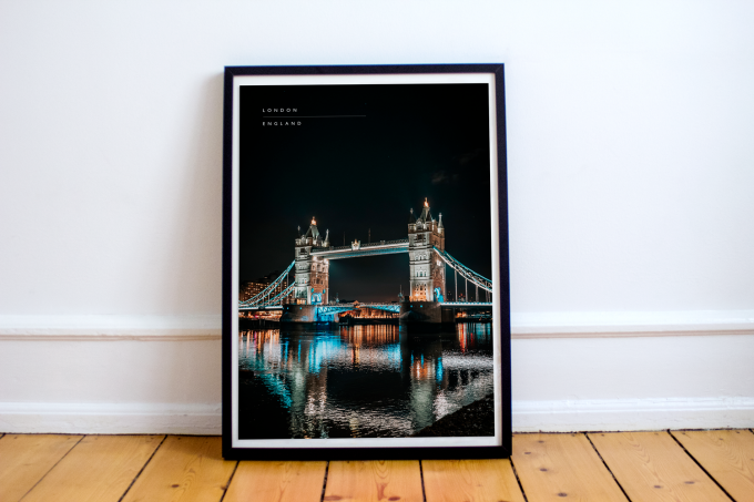 London Poster Print Wall Art