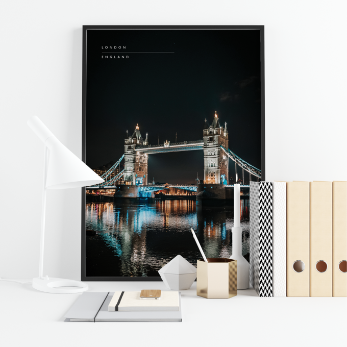 London Poster Print Wall Art