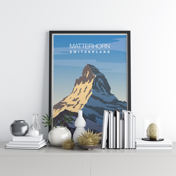 Matterhorn Poster Print Wall Art