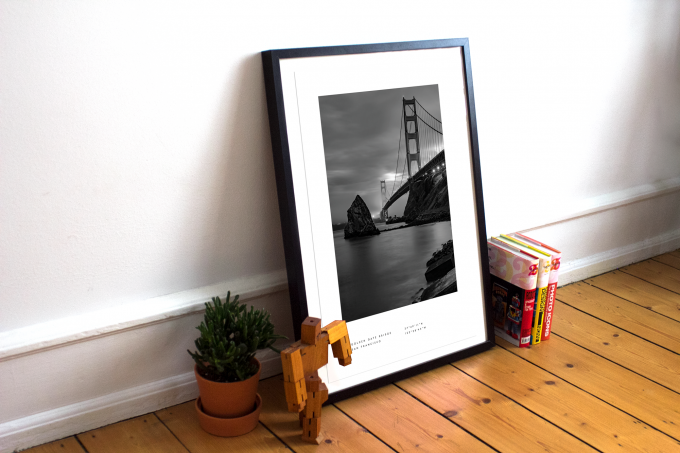 San Francisco Coordinates Poster Print Wall Art