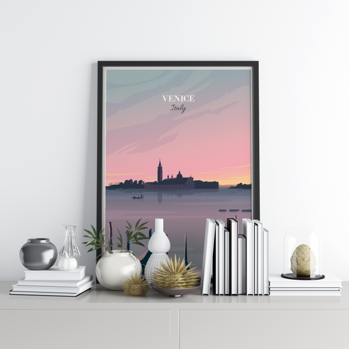 Venice Poster Print Wall Art