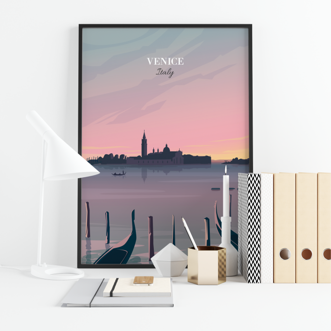 Venice Poster Print Wall Art