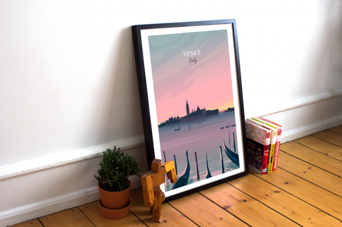 Venice Poster Print Wall Art