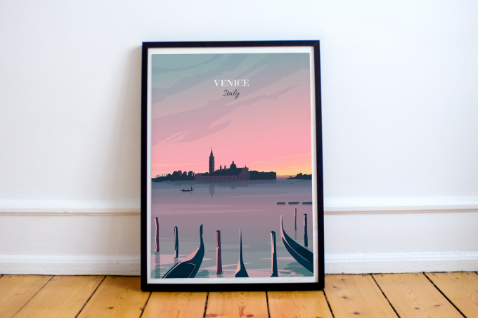 Venice Poster Print Wall Art