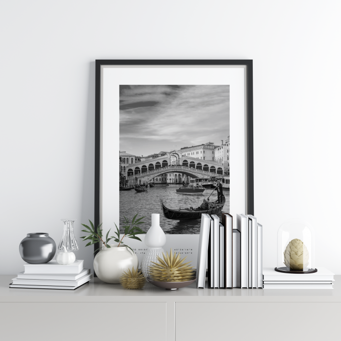 Venice Coordinates Poster Print Wall Art