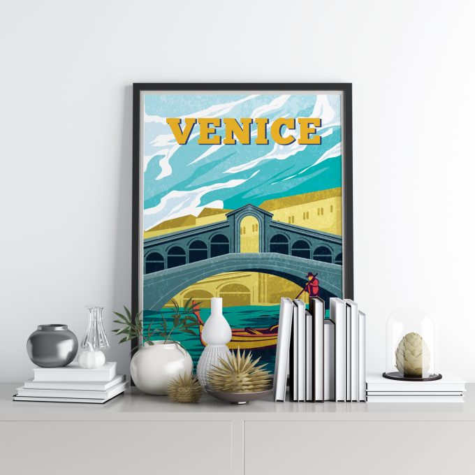 Venice Poster Print Wall Art