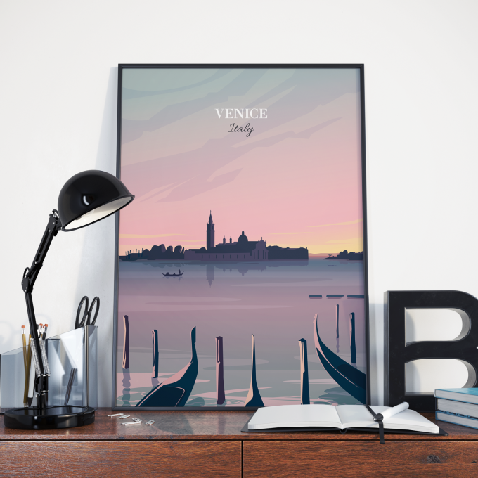 Venice Poster Print Wall Art