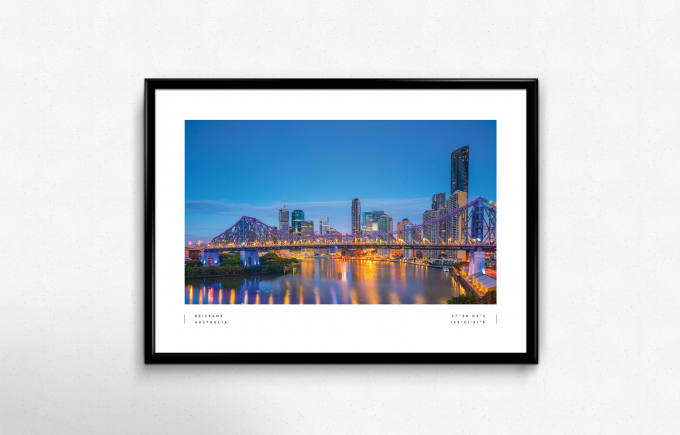 Brisbane Print