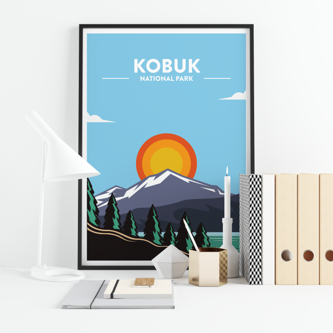 Kobuk - National Park Print Poster Wall Art