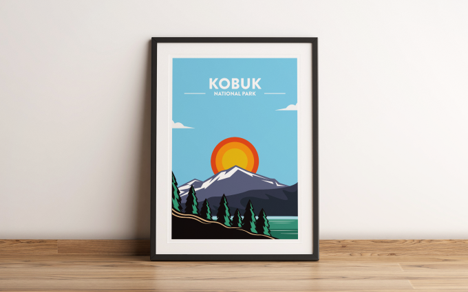 Kobuk - National Park Print Poster Wall Art