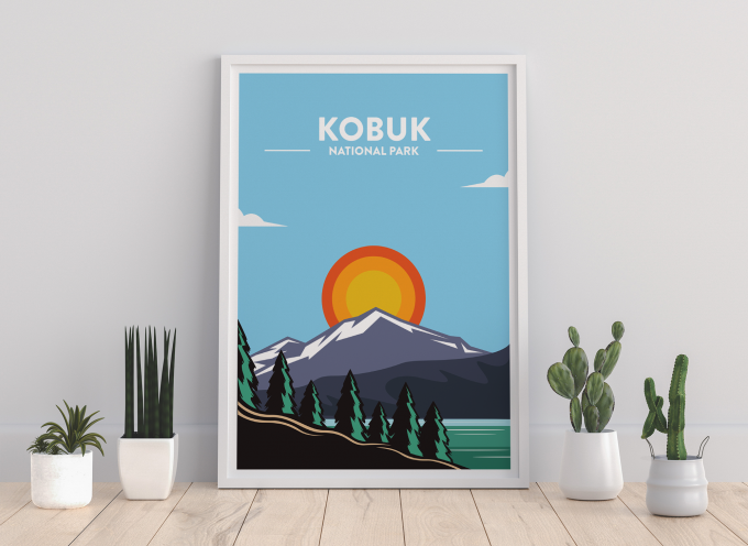 Kobuk - National Park Print Poster Wall Art