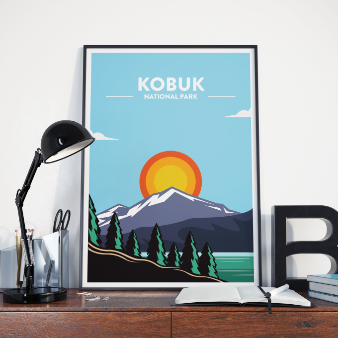 Kobuk - National Park Print Poster Wall Art