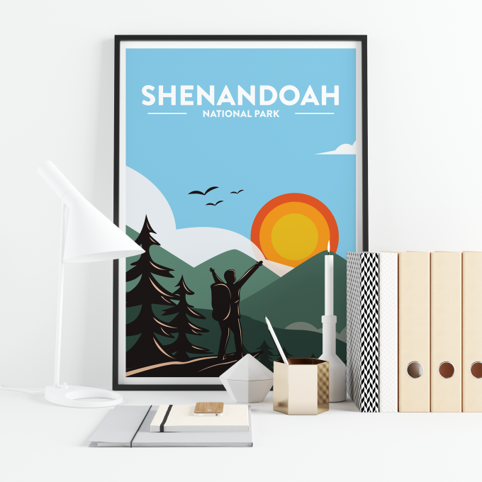 Shenandoah - National Park Print Poster Wall Art