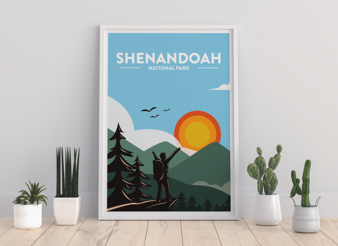 Shenandoah - National Park Print Poster Wall Art