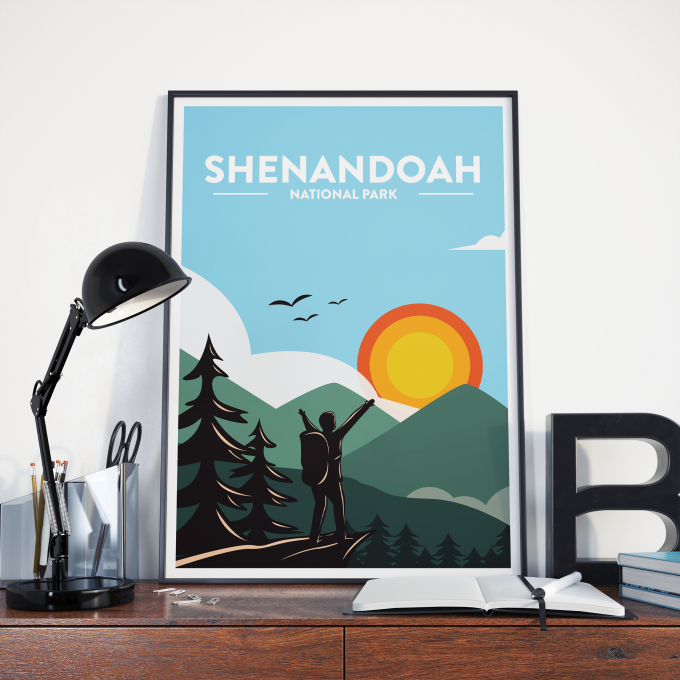 Shenandoah - National Park Print Poster Wall Art