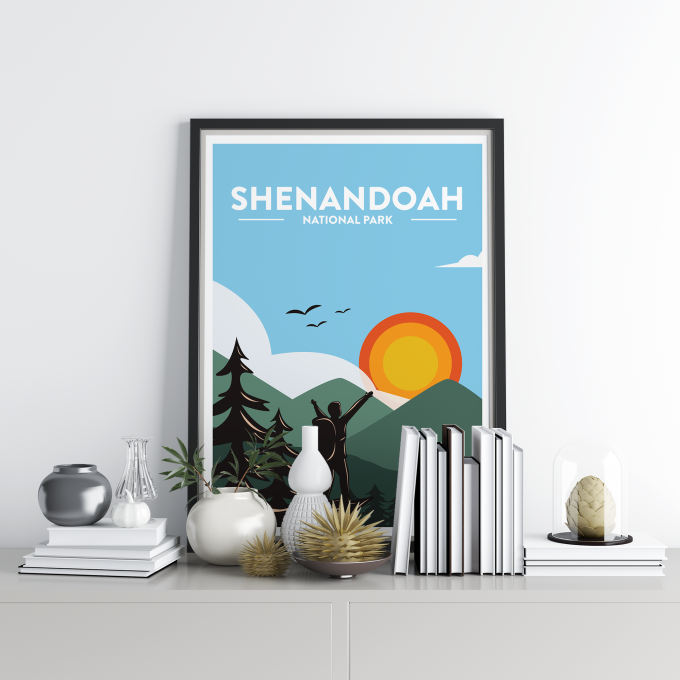 Shenandoah - National Park Print Poster Wall Art